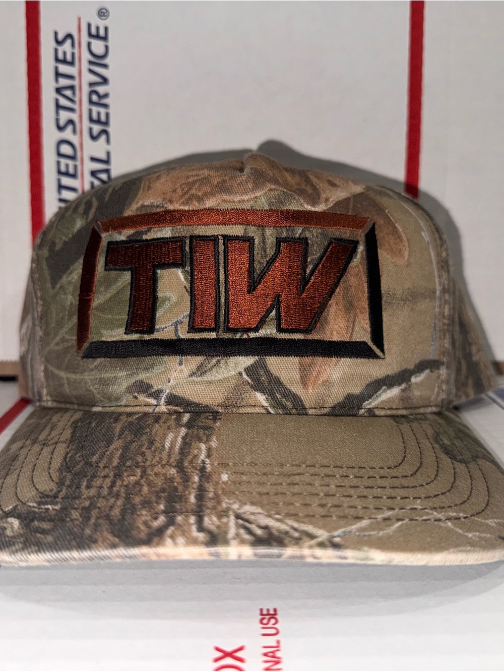 TIW company business Realtree 🌲 Camo Baseball Cap vintage hat 🧢 camouflage
